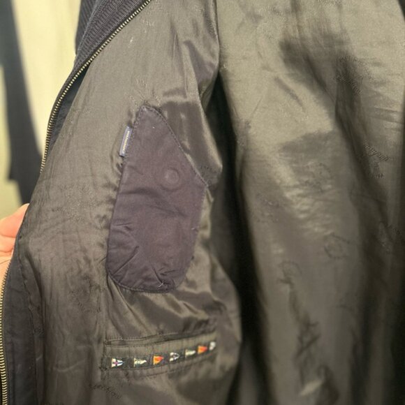 Heavy Wool Paul & Shark Knit Zip Sweater - Picture 9 of 12